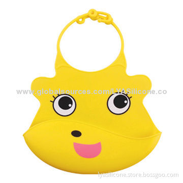 Large Babies' Bib, OEM and ODM Designs Welcomed